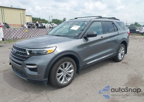 2023 Ford Explorer Xlt z USA, uszkodzony, nr VIN 1FMSK8DH3PGC33143